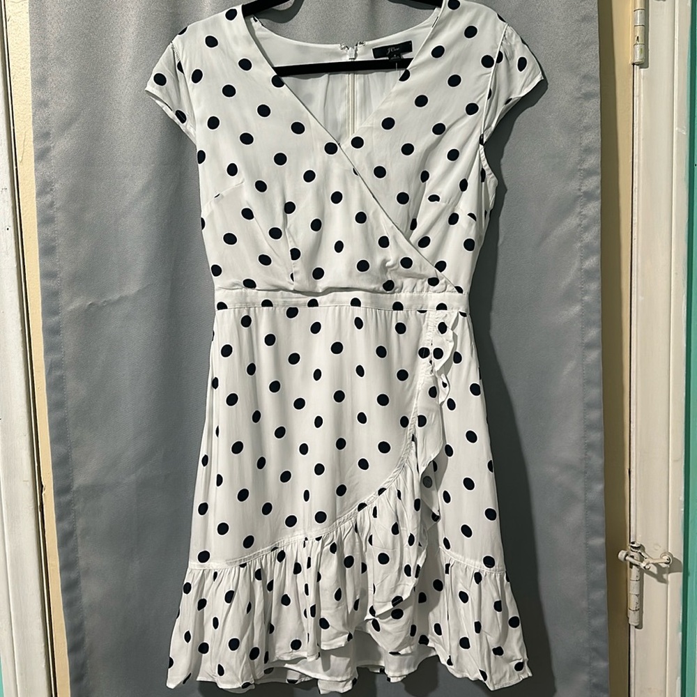 J Crew Polka Dots Dress